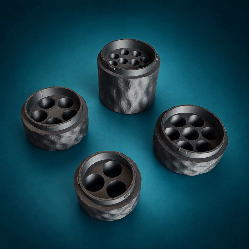 10 x 1 ml Runde Vial Box