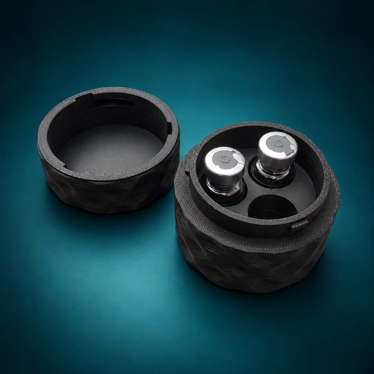 3 x 3 ml Runde Vial Box