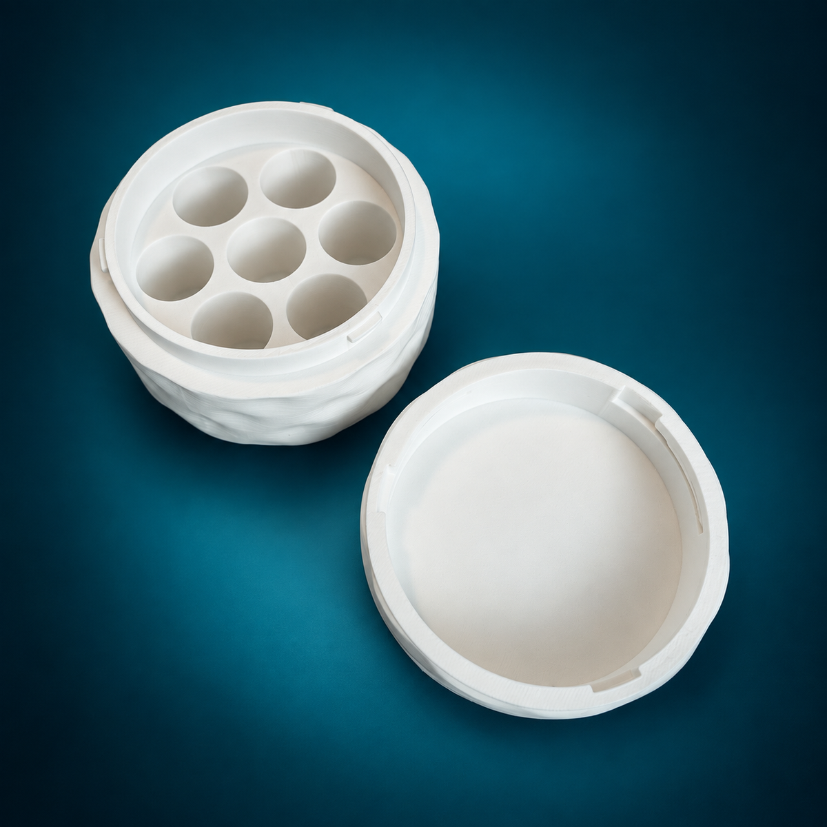 7 x 3 ml Runde Vial Box