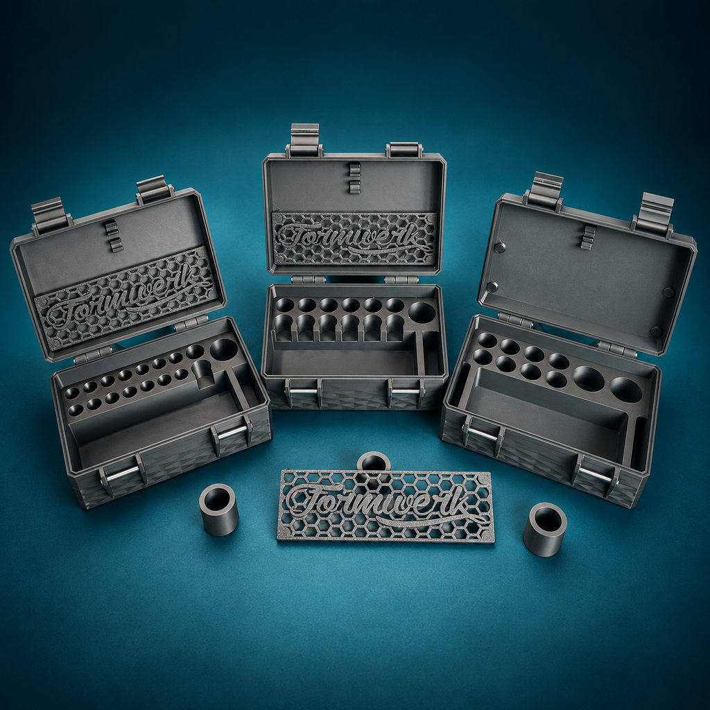 Peptid & TRT Vial Box mit im Open-Frame-Design