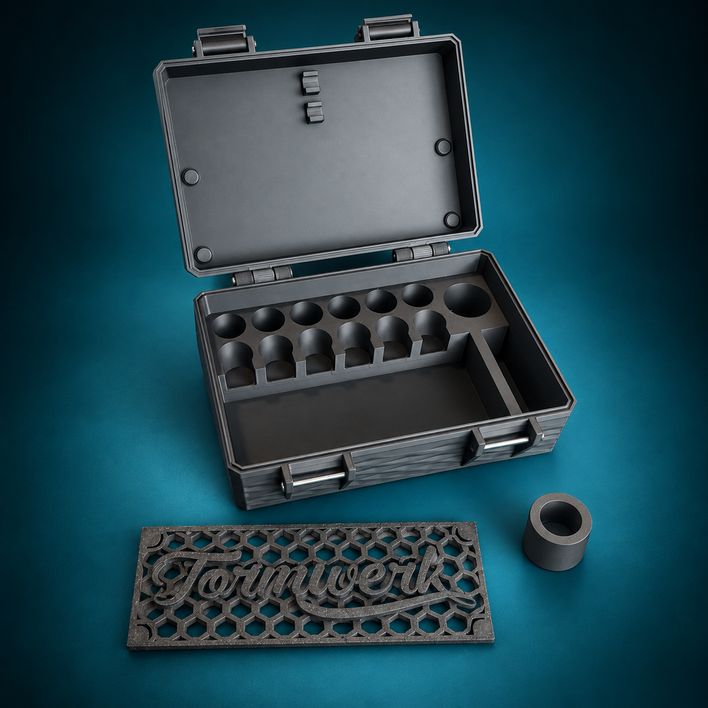 Peptid & TRT Vial Box mit im Open-Frame-Design