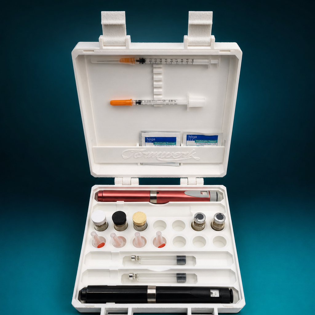 5 Pen & Vial Organizer Box Variante 1