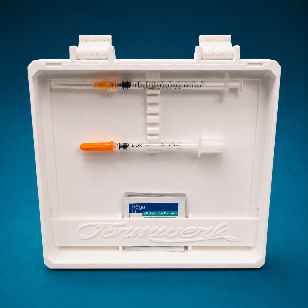 6 Pen & Vial Organizer Box Variante 2