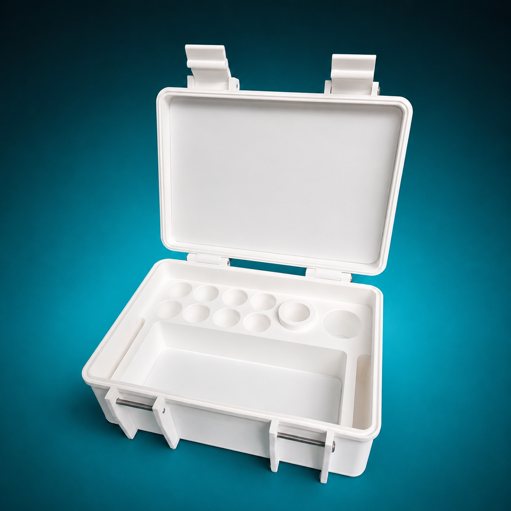 Vial Box Organizer – für 3ml & 10ml Vials, klein mit Personalisierung