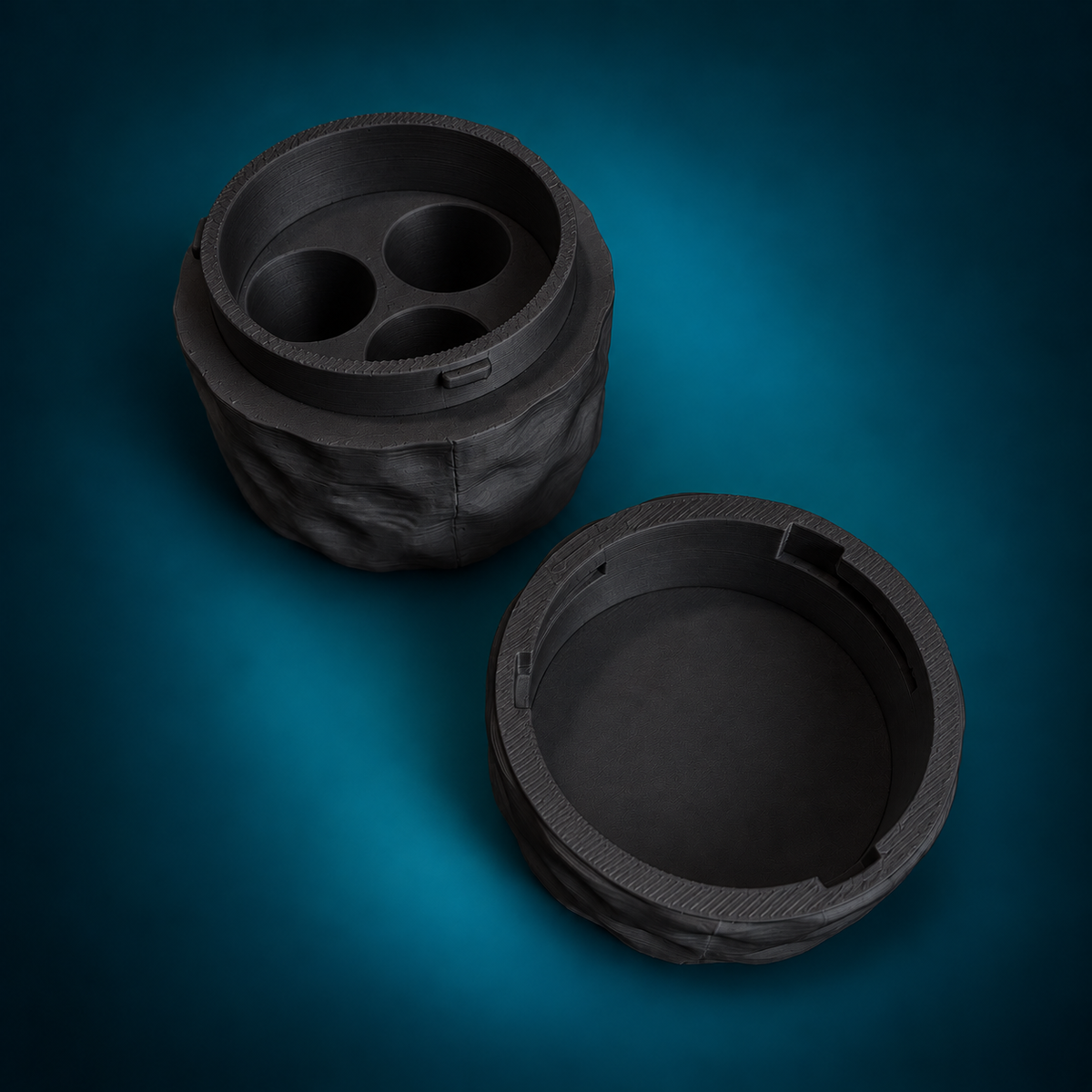 3 x 3 ml Runde Vial Box