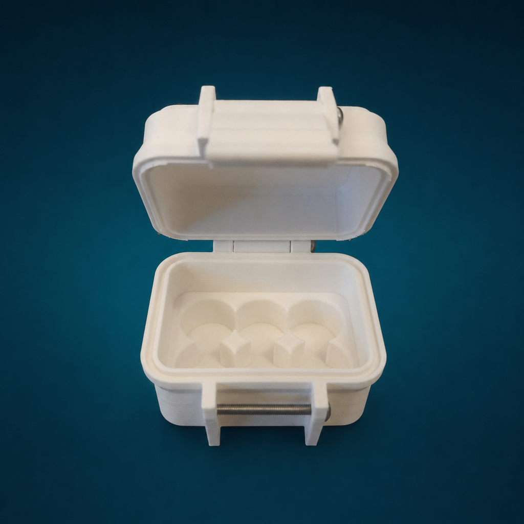 Peptid Aufbewahrungsbox, 6x 3ml Vials